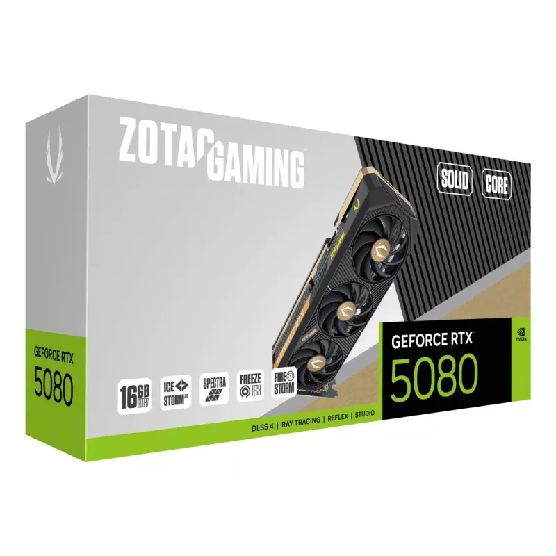 ZOTAC grafikos plokštė - GeForce RTX 5080 - 16 GB GDDR7