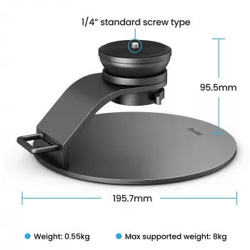 Stovas BenQ ST30 — juodas stovas, suderinamas su BenQ projektoriais, P195,7×G180×A95,5 mm
