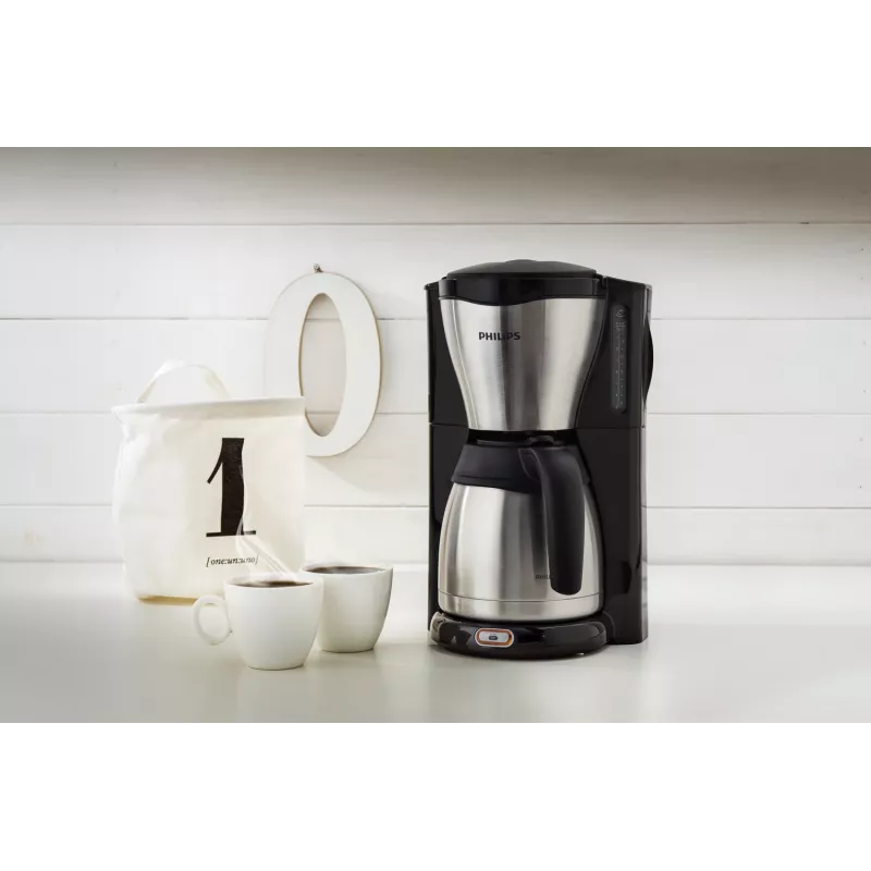Philips Café Gaia kolekcija Café Gaia HD7546/20 lašelinė kavos virimo mašina, termo ąsotis