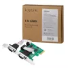 Sąsajos plokštė LOGILINK PC0031 — PCIe lizdas, laidinis ryšys, 1 Mbit/s