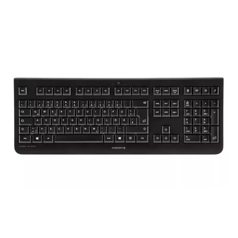 CHERRY DW 3000 klaviatūra Pelė įtraukta Universali RF belaidė AZERTY Prancūziška Juoda