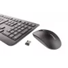 CHERRY DW 3000 klaviatūra Pelė įtraukta Universali RF belaidė AZERTY Prancūziška Juoda