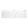 Contour Design Active Key Contour QuickClean Medical klaviatūra Nuimama danga Viso dydžio Belaidis Baltas DE C8112
