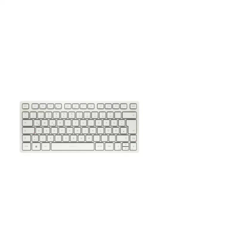 CHERRY KW 7100 MINI BT klaviatūra universali Bluetooth QWERTZ vokiečių balta
