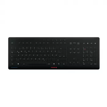 Contour Design Stream klaviatūra universali RF belaidė + USB QWERTZ vokiška juoda