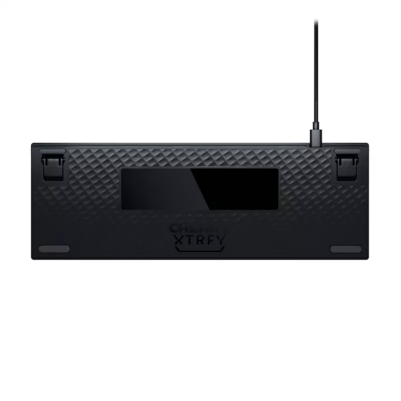 CHERRY K5V2 Compact klaviatūra Žaidimų USB QWERTZ Vokiečių Juoda 68 klavišai RGB LED