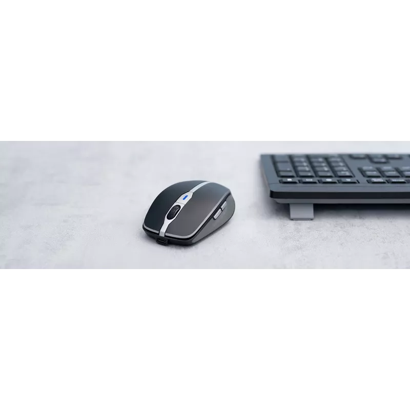 CHERRY MW 9100 pelė Biurui Abiem rankoms tinkama RF Belaidė + Bluetooth 2400 DPI