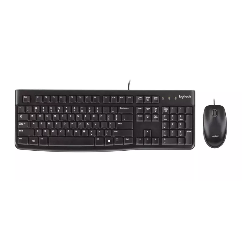 Klaviatūros ir pelės rinkinys Logitech Desktop MK120