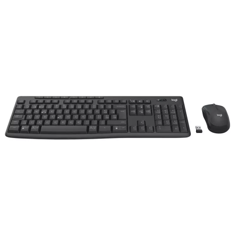 Logitech MK370 Combo for Business belaidė klaviatūra ir pelė, pilno dydžio, QWERTZ