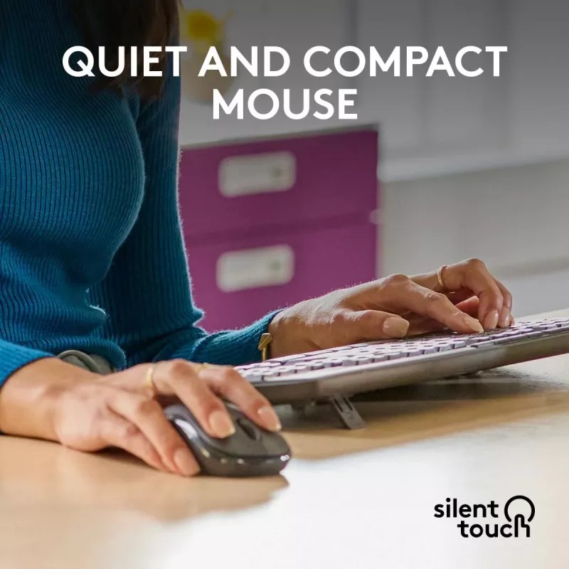 Logitech MK370 Combo for Business belaidė klaviatūra ir pelė, pilno dydžio, QWERTZ