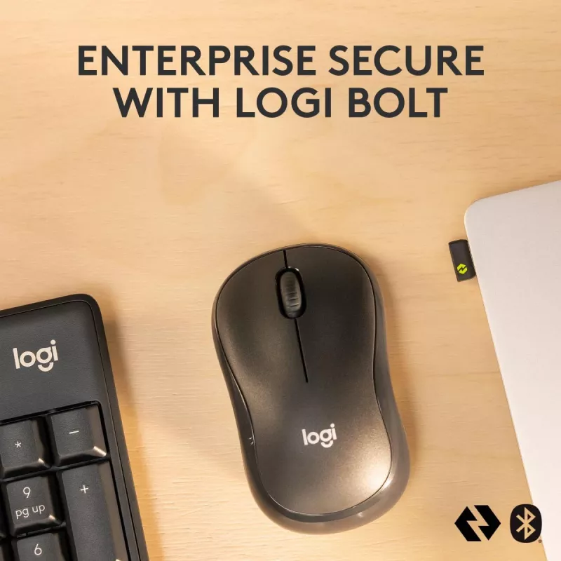 Logitech MK370 Combo for Business belaidė klaviatūra ir pelė, pilno dydžio, QWERTZ