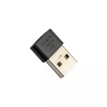 USB-C adapteris Jabra 14208-38 USB-C moteriška į USB-A vyriška, juoda