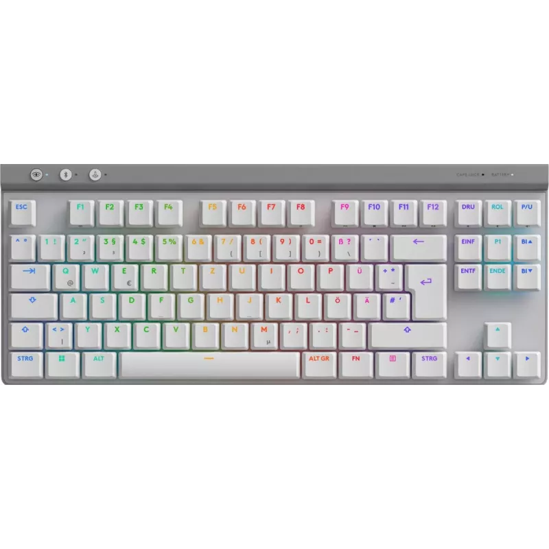 LOGITECH G515 Belaidė žaidimų klaviatūra, taktilinė, juoda, Qwertz, vokiška