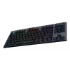 LOGITECH G915 X Lightspeed TKL belaidė žaidimų klaviatūra – juoda QWERTZ vokiečių k. taktilinė