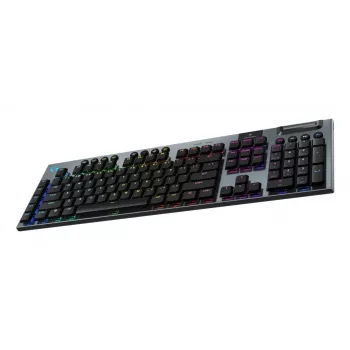 Logitech G G915 X LIGHTSPEED klaviatūra, žaidimams, USB, RF belaidė, Bluetooth, QWERTZ, vokiečių k., juoda