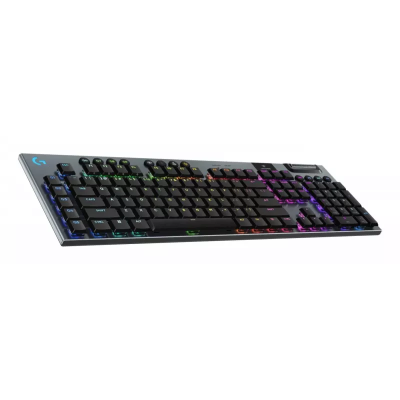 Logitech G G915 X LIGHTSPEED klaviatūra, žaidimams, USB, RF belaidė, Bluetooth, QWERTZ, vokiečių k., juoda