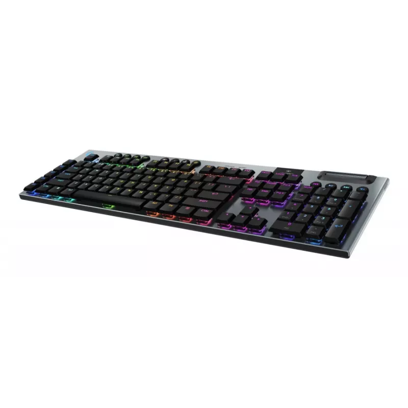 Logitech G G915 X LIGHTSPEED klaviatūra, žaidimams, USB, RF belaidė, Bluetooth, QWERTZ, vokiečių k., juoda