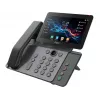 IP telefonas Fanvil V66 PRO tamsiai pilkas 20 linijų IPS Wi-Fi laidinis ragelis