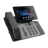 IP telefonas Fanvil V66 PRO tamsiai pilkas 20 linijų IPS Wi-Fi laidinis ragelis