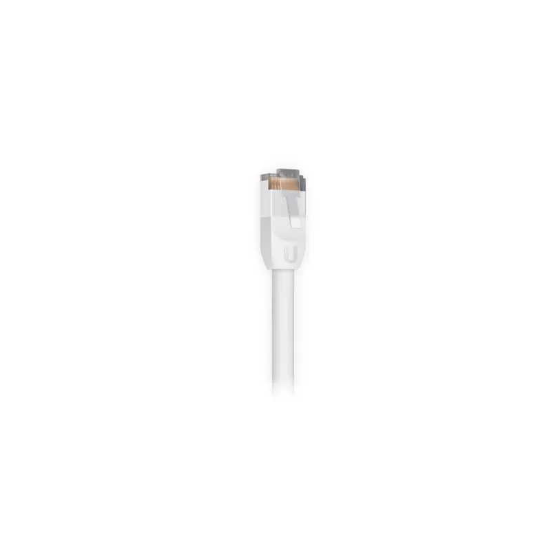 Tinklo komutacinis kabelis UBIQUITI UACC-CABLE-PATCH-OUTDOOR-8M-W RJ-45 Cat5e 8 m Baltas