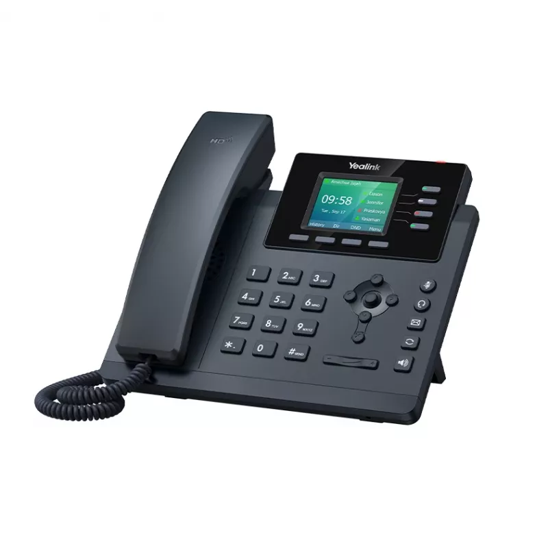 Yealink SIP-T34W IP telefonas juodas 4 linijos LED Wi-Fi