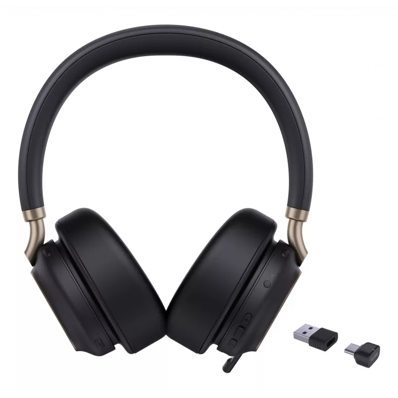 Yealink BH76 Plus UC Juoda USB-C/A ausinės