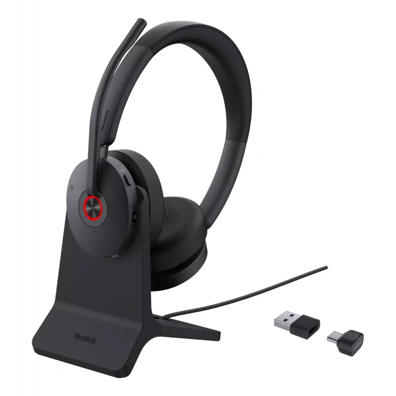 Yealink BH74 su stovu Teams USB-C/A ausinės