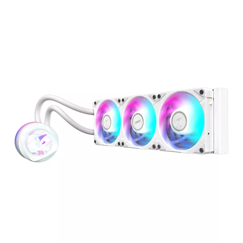 AIO skysčio aušintuvas GIGABYTE AORUS WATERFORCE X II 360 3x120mm ARGB
