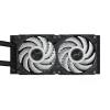 Viskas viename skysčio aušintuvas GIGABYTE AORUS WATERFORCE X II 240 2x120mm ARGB ventiliatoriai
