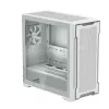 PC korpusas GIGABYTE C102 GLASS Midi Tower baltas