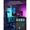 Išmaniojo apšvietimo rinkinys Govee H6047, Wi‑Fi/Bluetooth, 12 V 24 W, juoda, 5 vnt.