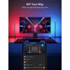 Išmaniojo apšvietimo rinkinys Govee H6047, Wi‑Fi/Bluetooth, 12 V 24 W, juoda, 5 vnt.