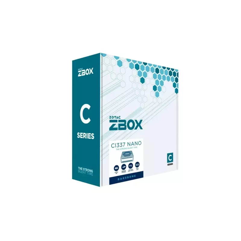 Mini PC Zotac ZBOX CI337 nano N100 3,4 GHz 16 GB SSD HDD