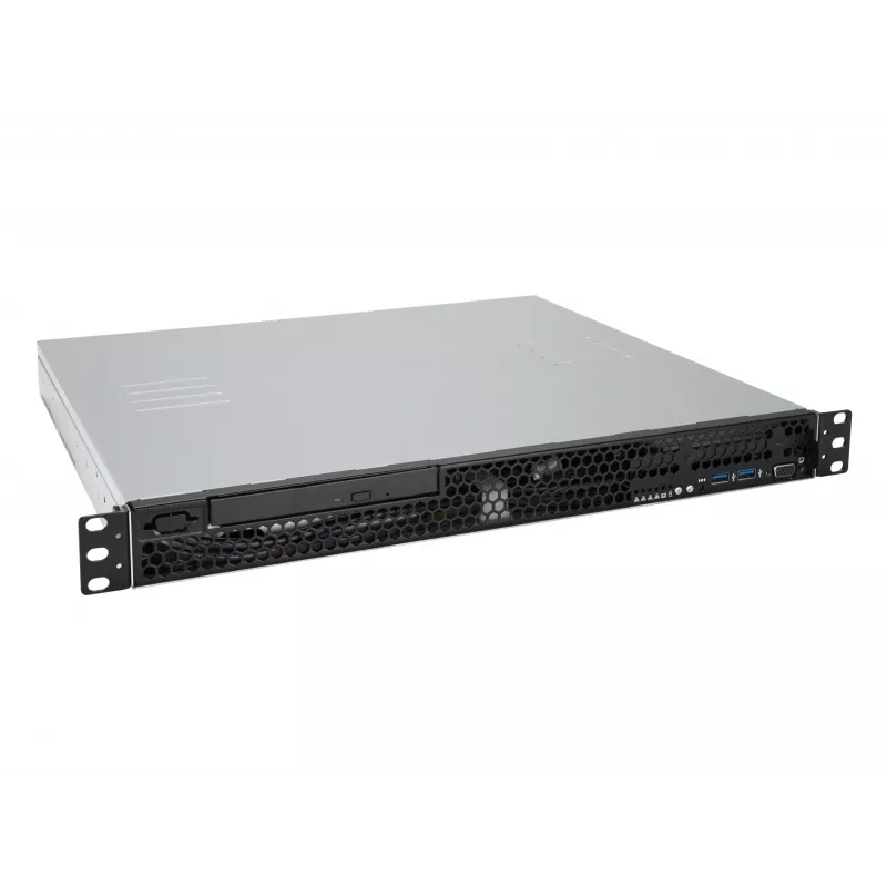 Stovo serveris ASUS RS100-E11-PI2, Intel C252, LGA 1200, 1U, 4 DIMM, DDR4 iki 128 GB, 350W PSU, 2x RJ-45, M.2