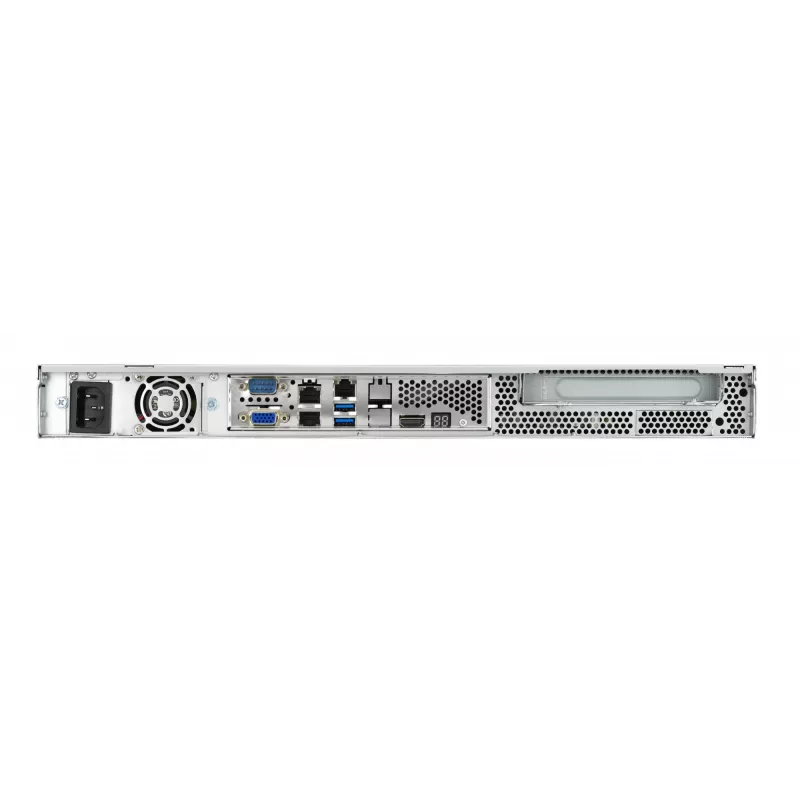 Stovo serveris ASUS RS100-E11-PI2, Intel C252, LGA 1200, 1U, 4 DIMM, DDR4 iki 128 GB, 350W PSU, 2x RJ-45, M.2