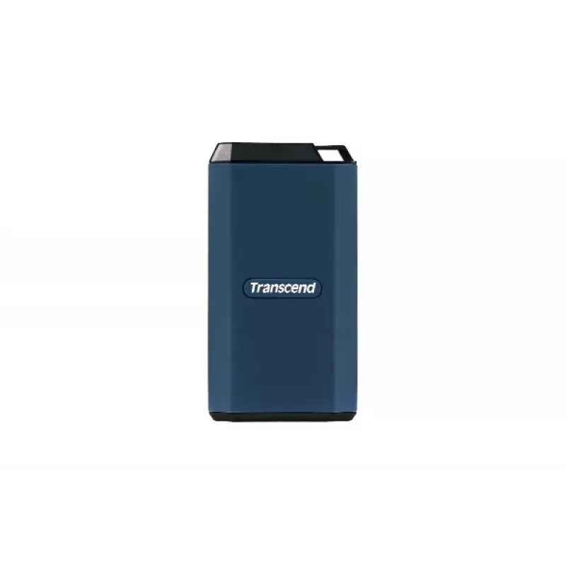 TRANSCEND SSD - Esd410c nešiojamasis diskas - 4 TB - USB Type C / A - tamsiai mėlynas