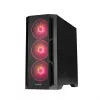 Chieftec PC korpusas GA-01B-L-OP APEX LUMO Midi Tower juodas