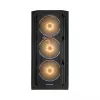 Chieftec PC korpusas GA-01B-L-OP APEX LUMO Midi Tower juodas