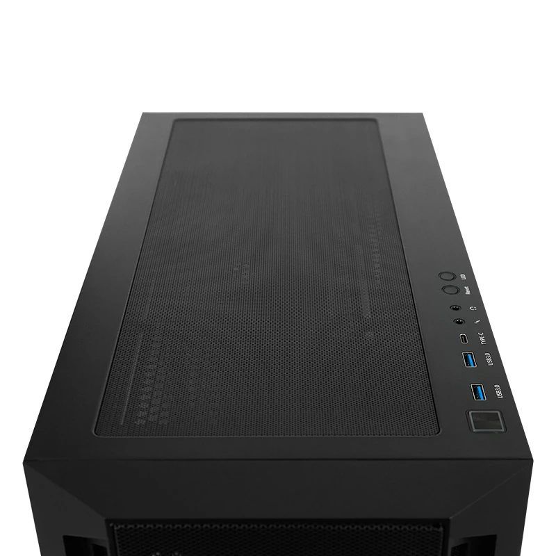 Chieftec PC korpusas GA-01B-L-OP APEX LUMO Midi Tower juodas