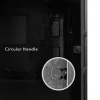 Chieftec PC korpusas GA-01B-L-OP APEX LUMO Midi Tower juodas