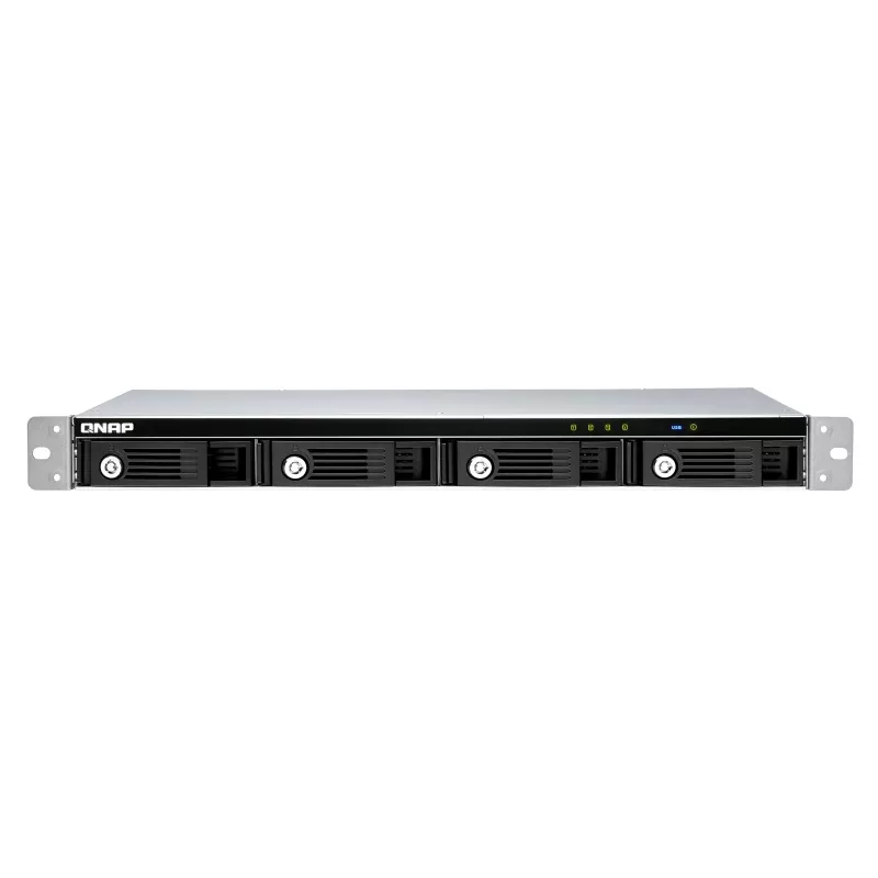 QNAP TR-004U saugojimo diskų dėklas HDD/SSD dėklas juodas, pilkas 2,5/3,5 colio