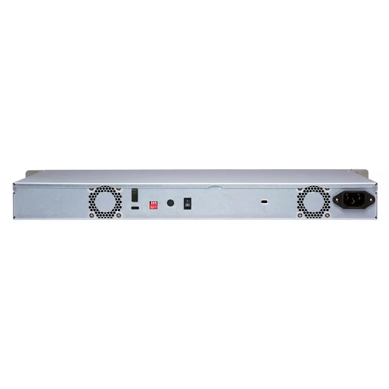 QNAP TR-004U saugojimo diskų dėklas HDD/SSD dėklas juodas, pilkas 2,5/3,5 colio
