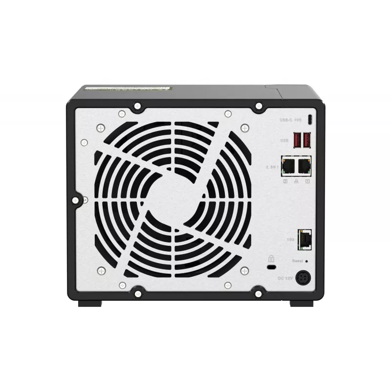 QNAP TS-H973AX NAS bokštas Ryzen Embedded V1500B 8 GB DDR4 0 TB QuTS hero juoda