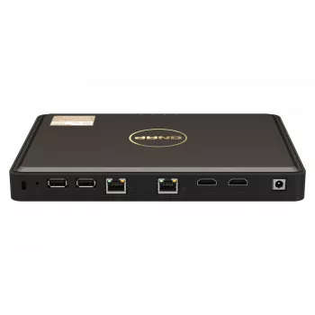 QNAP TBS-464 NAS darbalaukio Intel® Celeron® N5105 8 GB DDR4 0 TB QNAP Turbo System juoda