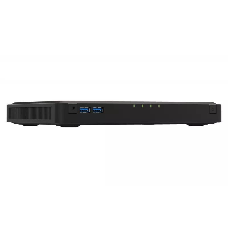 QNAP TBS-464 NAS darbalaukio Intel® Celeron® N5105 8 GB DDR4 0 TB QNAP Turbo System juoda