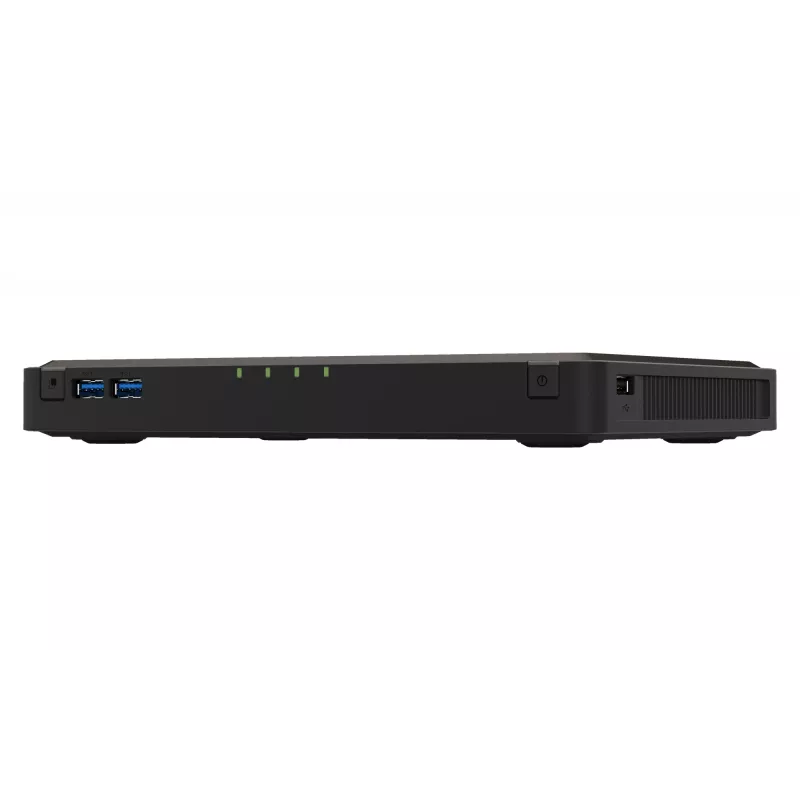 QNAP TBS-464 NAS darbalaukio Intel® Celeron® N5105 8 GB DDR4 0 TB QNAP Turbo System juoda