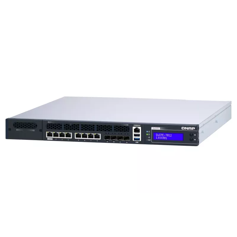QNAP QuCPE-7012 Intel Xeon D-2166NT 32GB DDR4 256GB RAM