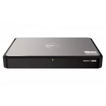QNAP HS-264 NAS stalinis kompiuteris Intel® Celeron® N5105 8 GB 0 TB QNAP Turbo System juodas