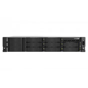 QNAP TS-855EU-8G NAS / saugojimo serveris Rack (2U) Intel Atom® C5125 8 GB DDR4 0 TB QuTS hero Juoda