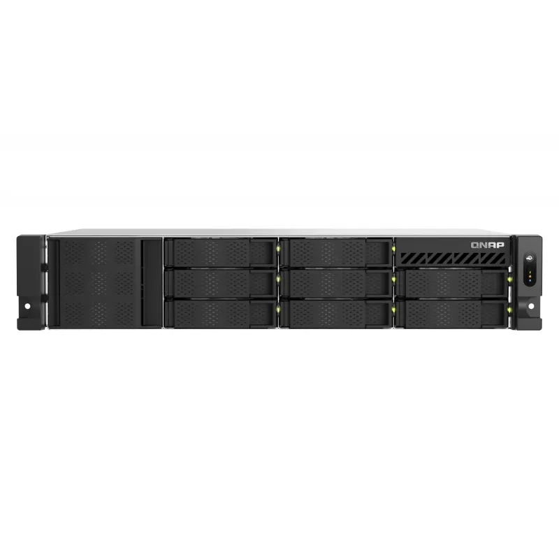QNAP TS-855EU-8G NAS / saugojimo serveris Rack (2U) Intel Atom® C5125 8 GB DDR4 0 TB QuTS hero Juoda